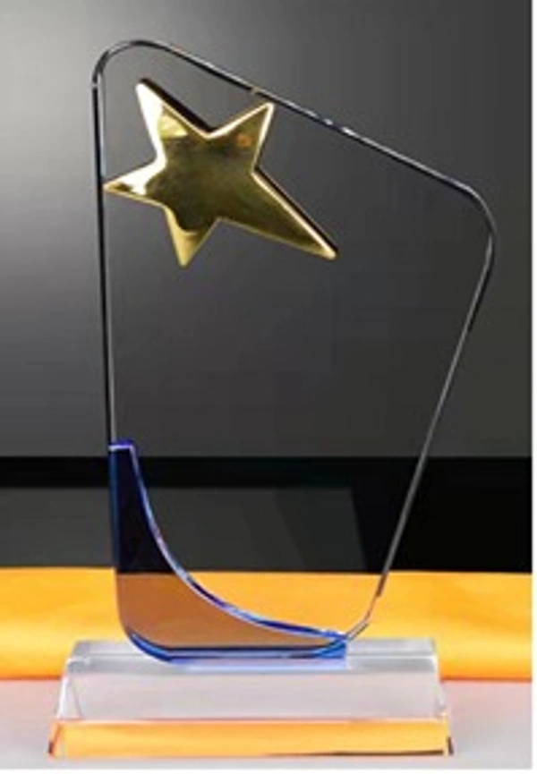 Gold Star Blue Crystal Trophy  - 8 / 9 / 10, Bangalore 24 hrs up to 72 hours / Other Cities 4 to 7 days.
